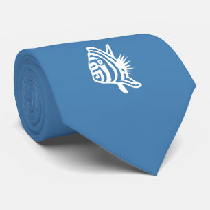 Corbata Lazo de los pescados de la cebra