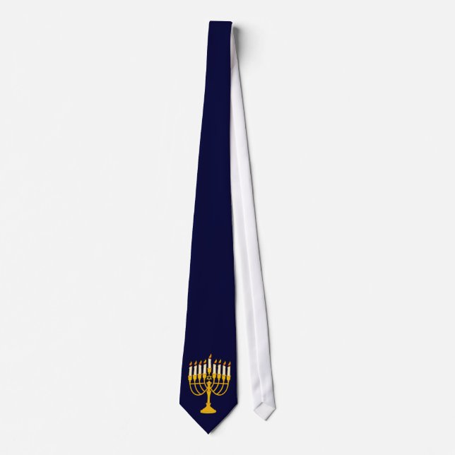 Corbata Lazo de Menorah (Anverso)