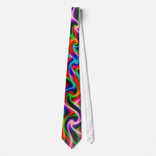 Corbata Lazo de neón del humo