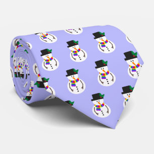 Corbata Lazo de Snowman del Orgullo LGBT+