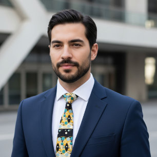 Corbata Lazo de torsión arcoíris