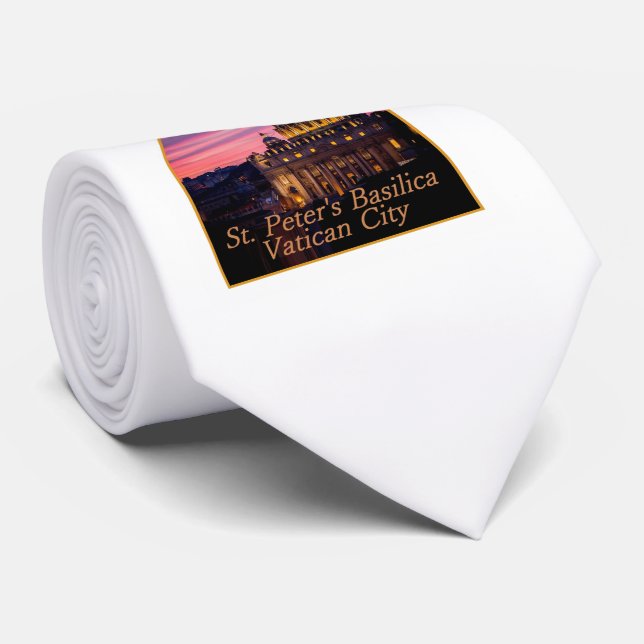 Corbata Lazo de VATICAN Italia (Enrollado)