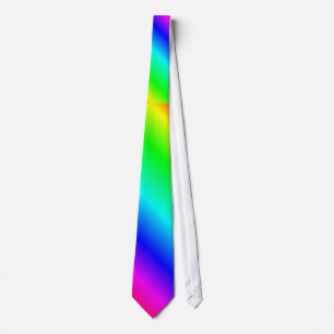 Corbata Lazo del arco iris