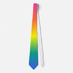 Corbata Lazo del arco iris