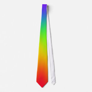 Corbata Lazo del arco iris