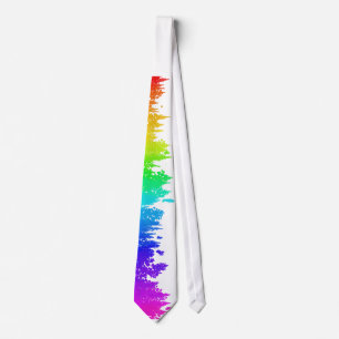 Corbata Lazo del arco iris