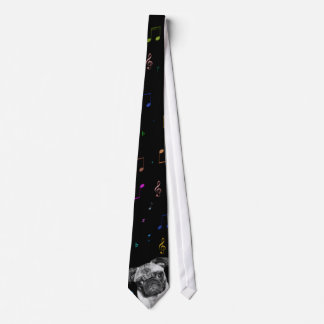 Corbata Lazo del barro amasado del amante de la música