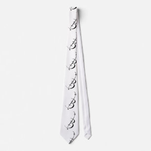 Corbata Lazo del BSO de los hombres - logotipo de