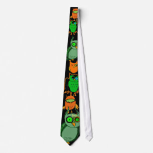 Corbata lazo del búho