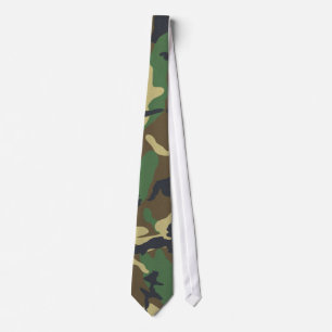 Corbata Lazo del camuflaje