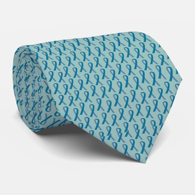 Corbata Lazo del cáncer ovárico (Enrollado)