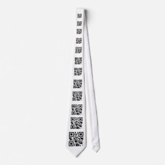 Corbata Lazo del código de QR