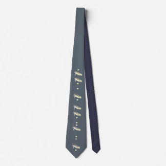 Corbata Lazo del código Morse del pingüino