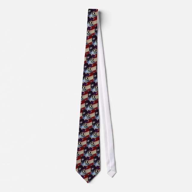 Corbata lazo del corazón púrpura (Anverso)