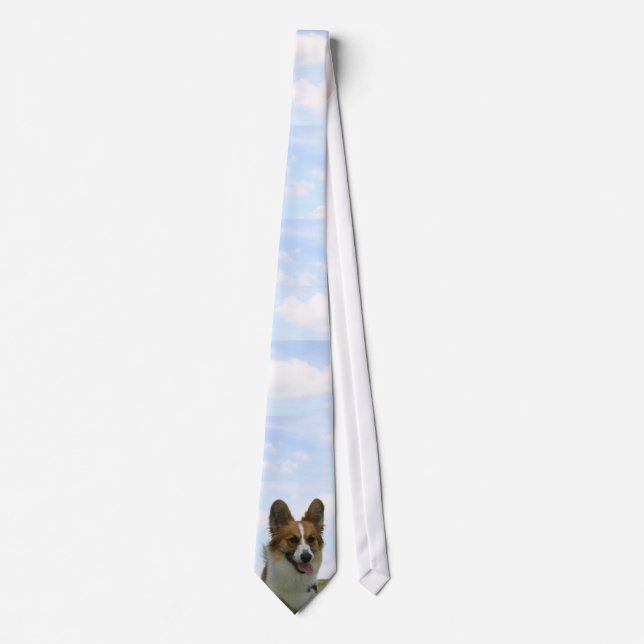 Corbata Lazo del Corgi Galés de la rebeca (Anverso)