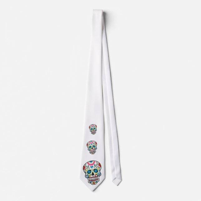 Corbata Lazo del cráneo del azúcar (Anverso)
