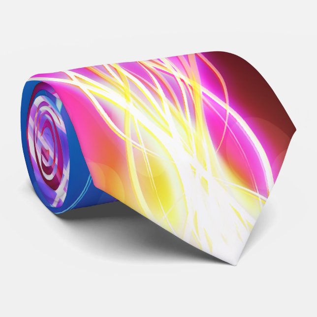 Corbata Lazo del diseño gráfico 5 (Enrollado)