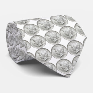 Corbata Lazo del dólar de plata
