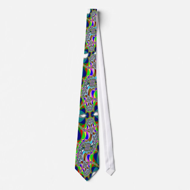 Corbata Lazo del fractal (Anverso)