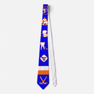 Corbata Lazo del hockey del azul real