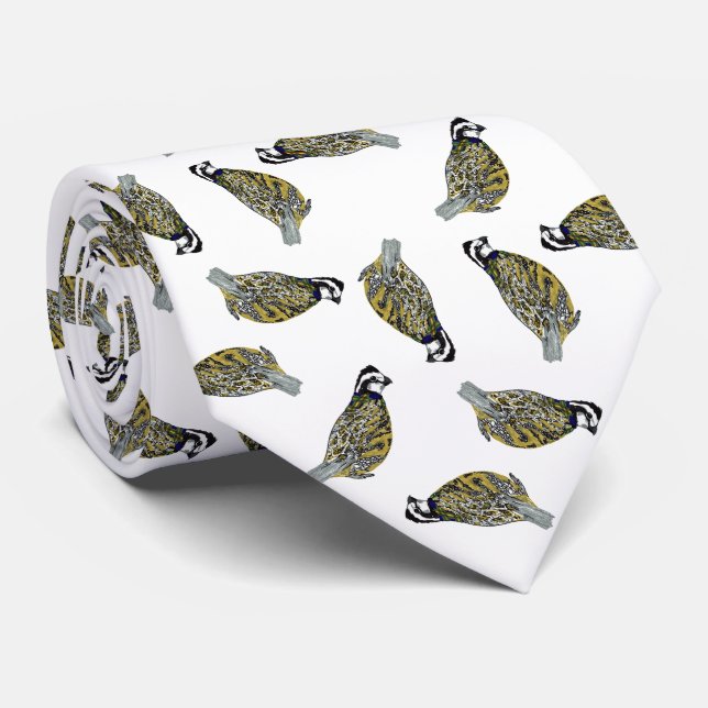 Corbata Lazo del lanzamiento de la codorniz (Enrollado)