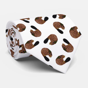 Corbata Lazo del lanzamiento del castor