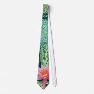 Corbata Lazo del lirio de agua