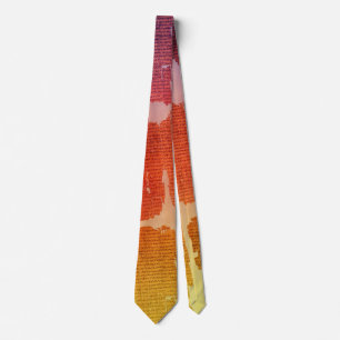 Corbata Lazo del manuscrito P45 - psicodélico