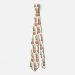 Corbata lazo del modelo de la piña