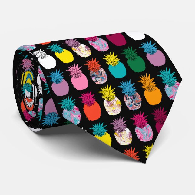 Corbata Lazo del modelo de las piñas (Enrollado)