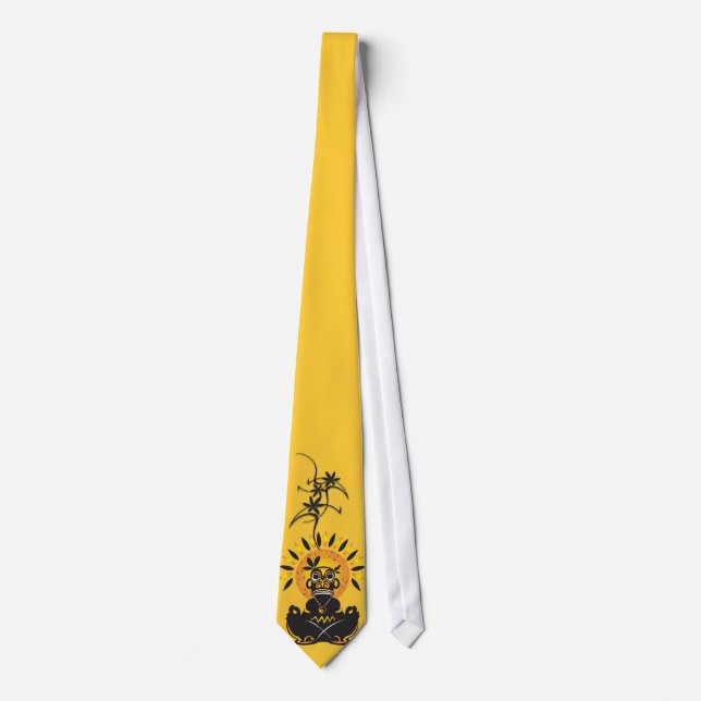 Corbata Lazo del mono de Tiki (Anverso)
