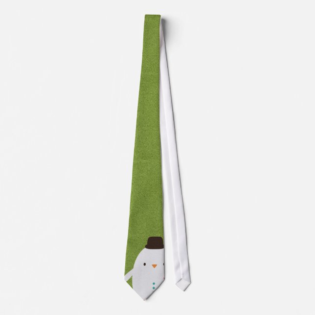 Corbata Lazo del muñeco de nieve (Anverso)