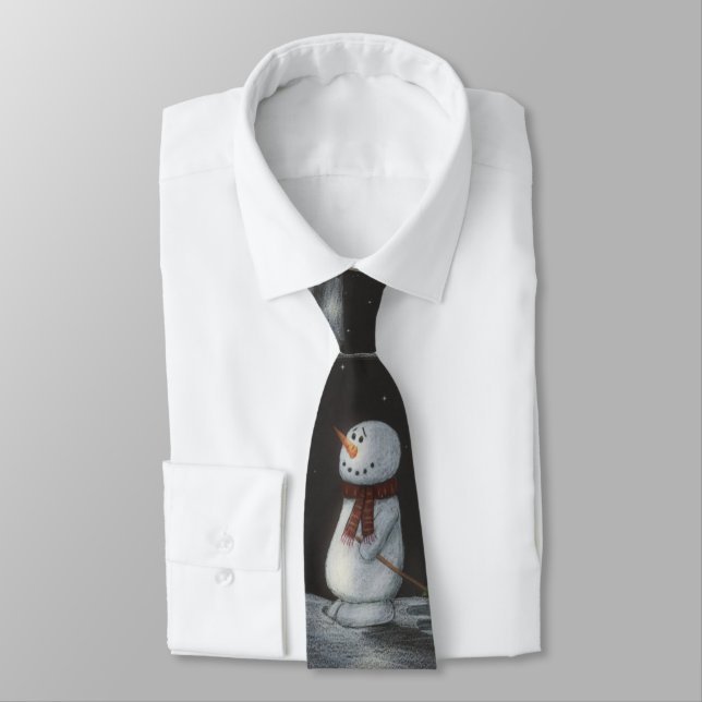 Corbata Lazo del muñeco de nieve (Atado)