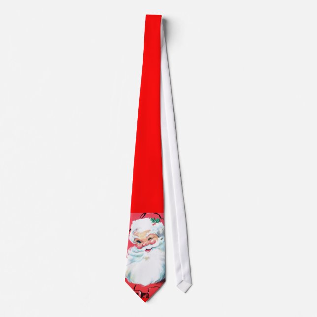 Corbata Lazo del navidad de Papá Noel (Anverso)