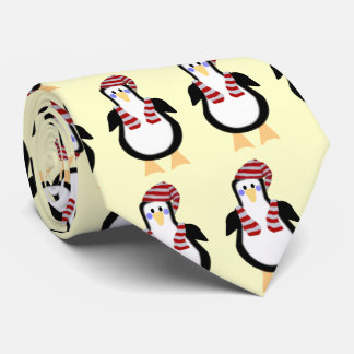 Corbata Lazo del navidad del pingüino de Peter