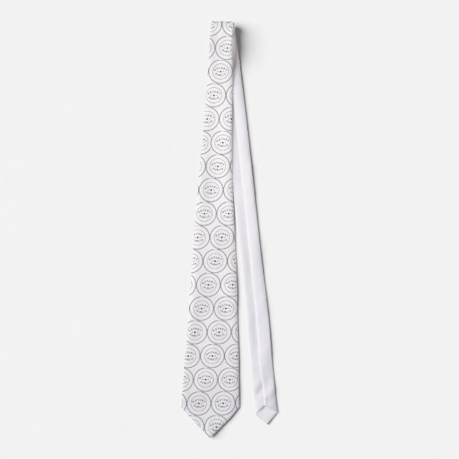 Corbata Lazo del notario público (Anverso)