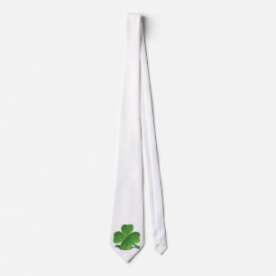 Corbata Lazo del trébol del trébol del día de St Patric