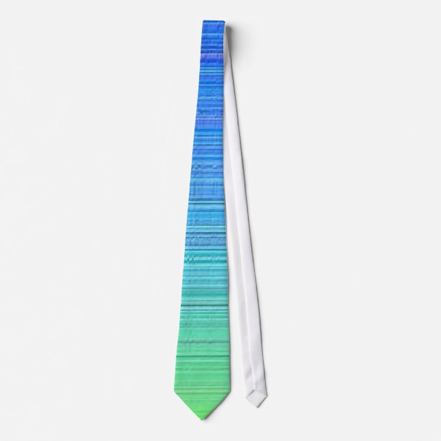 Corbata Lazo del verde azul de la pendiente (Anverso)