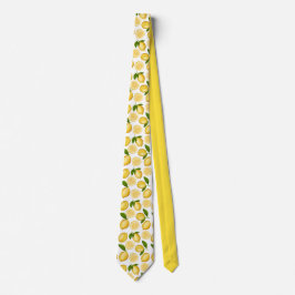 Corbata Lazo delicioso del limón