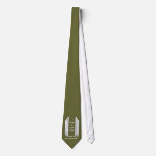 Corbata Lazo divertido del órgano