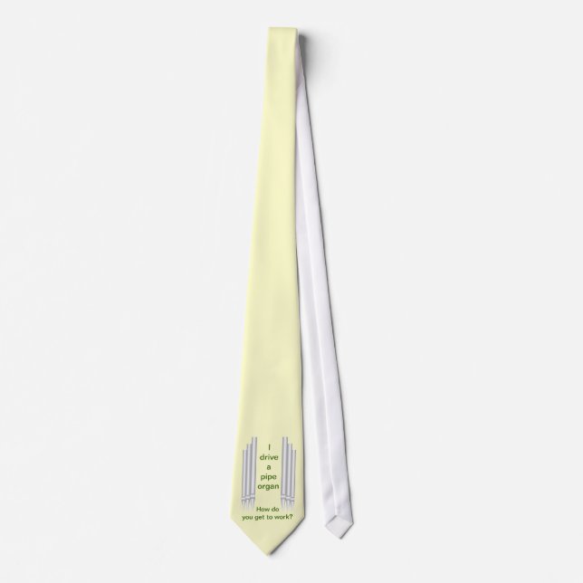 Corbata Lazo divertido del órgano (Anverso)