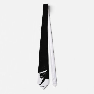 Corbata Lazo elegante del gato negro