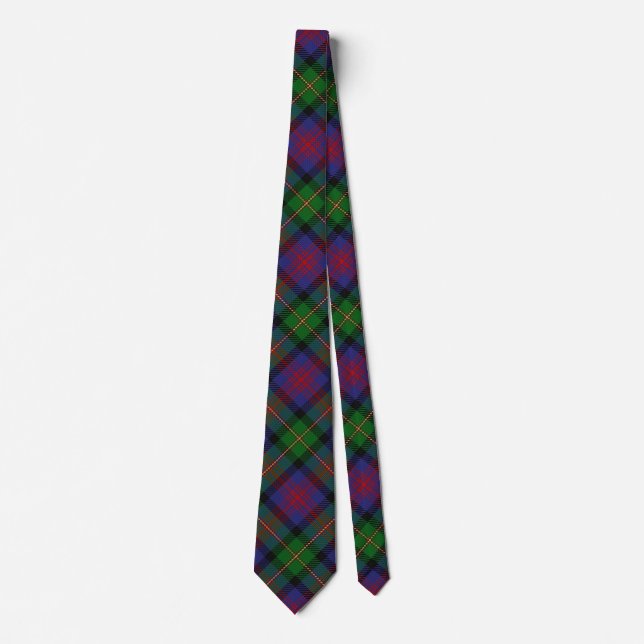 Corbata Lazo escocés del tartán de Logan del clan (Anverso)