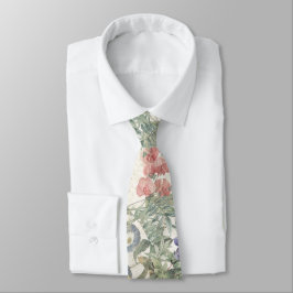 Corbata Lazo floral botánico del jardín de Redoute del