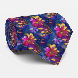 Corbata Lazo floral del Freesia artístico