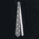 Corbata Lazo gris del lunar<br><div class="desc">Apenas quisiéramos a veces que un gris agradable exprese cómo sentimos o siguiera siendo neutral del género en nuestro donante del regalo.   Es un color agradable que consigue un mún rap.   Cambiemos la manera que el mundo mira el gris junto.</div>