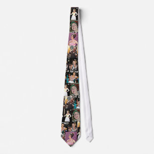 Corbata Lazo malo de los chicas y de Lin