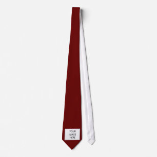 Corbata lazo personalizado rojo