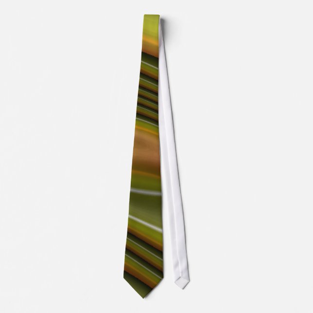 Corbata Lazo rayado verde (Anverso)