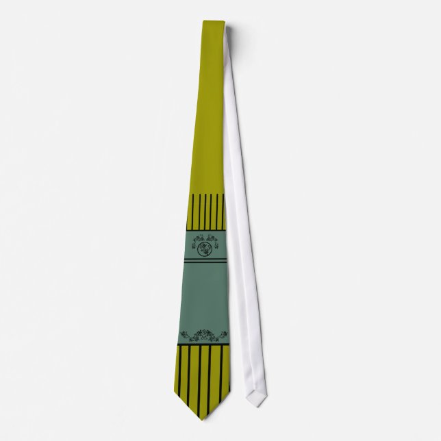 Corbata Lazo retro de la impresión del KRW (Anverso)